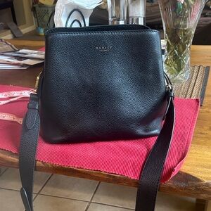 RADLEY LONDON Black Textured Leather Bag